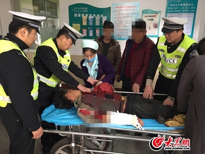 爭分奪秒!臨沂經(jīng)開區(qū)交警緊急護送手部斷裂傷者就醫(yī)